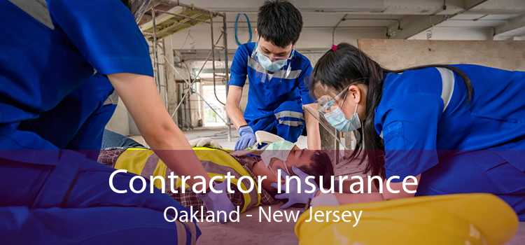 Contractor Insurance Oakland - New Jersey