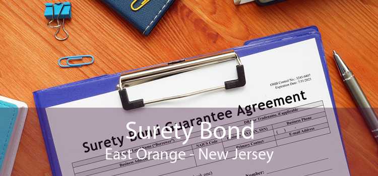 Surety Bond East Orange - New Jersey
