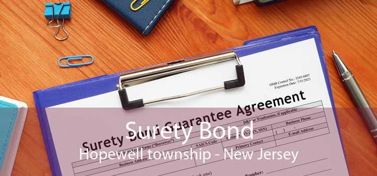 Surety Bond Hopewell township - New Jersey