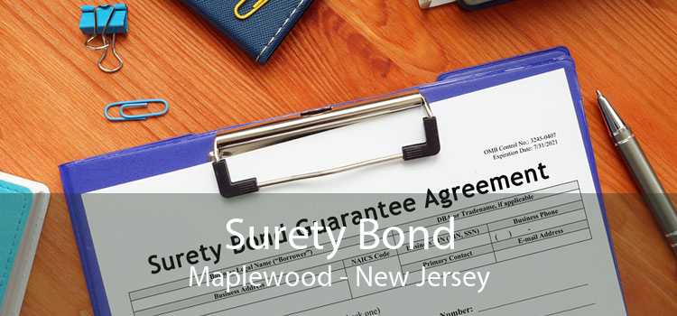 Surety Bond Maplewood - New Jersey
